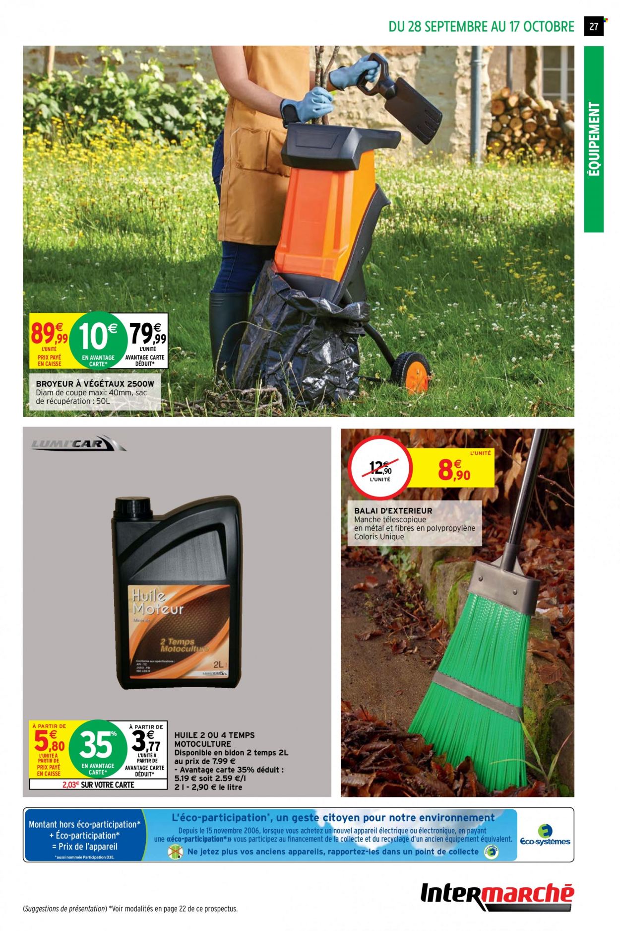Catalogue Intermarché - 28/09/2021 - 17/10/2021. Page 27