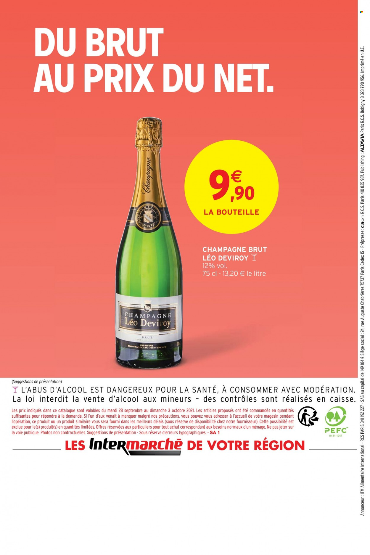 Catalogue Intermarché Super - 28/09/2021 - 03/10/2021. Page 68