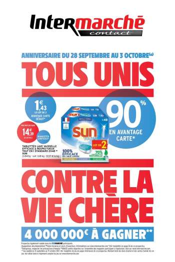 Catalogue Intermarché Contact - 28/09/2021 - 03/10/2021.