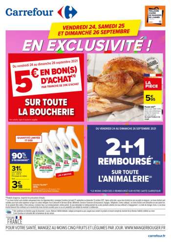 Catalogue Carrefour - 24/09/2021 - 26/09/2021.
