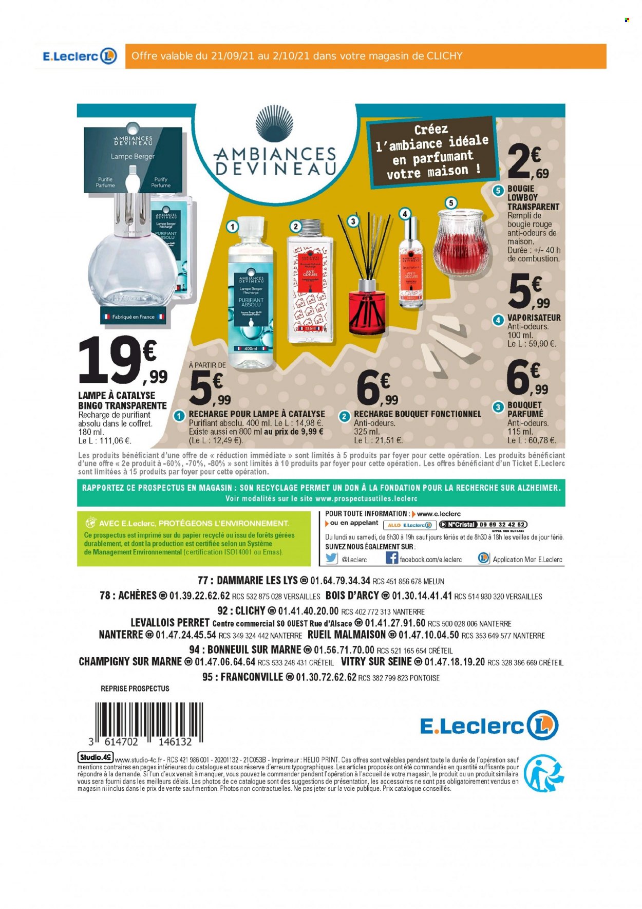 Catalogue E.Leclerc - 21/09/2021 - 02/10/2021. Page 8