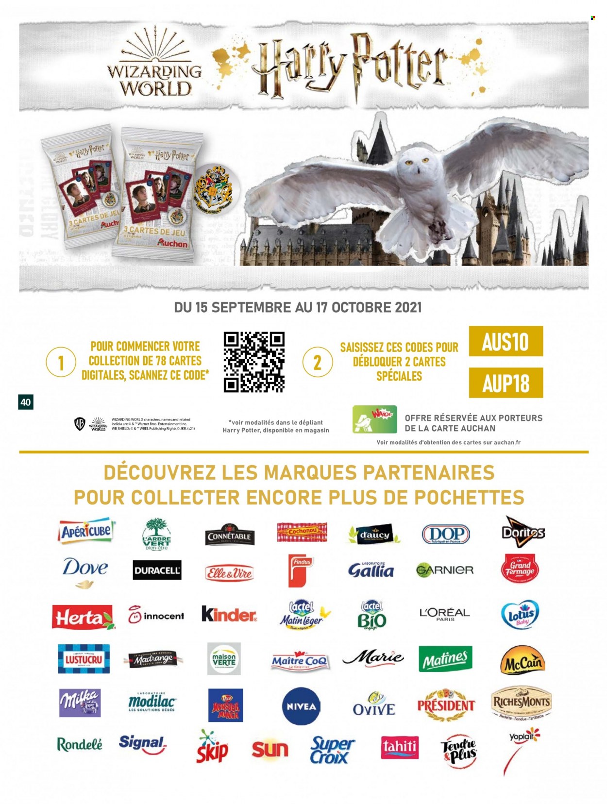Catalogue Auchan - 29/09/2021 - 05/10/2021. Page 40
