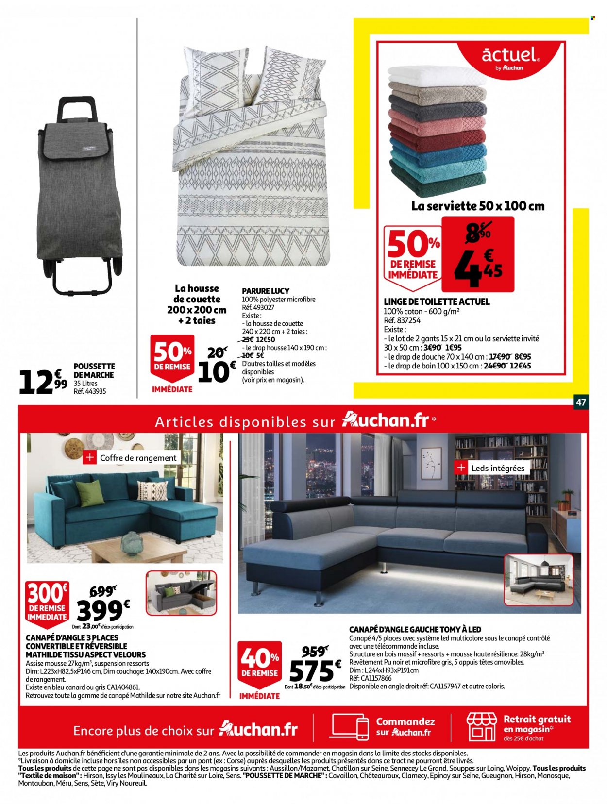 Catalogue Auchan - 29/09/2021 - 05/10/2021. Page 47