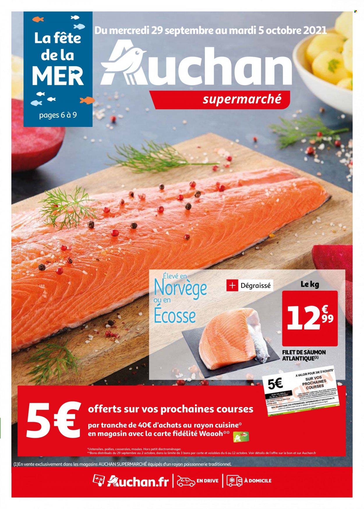 Catalogue Auchan - 29/09/2021 - 05/10/2021. Page 1