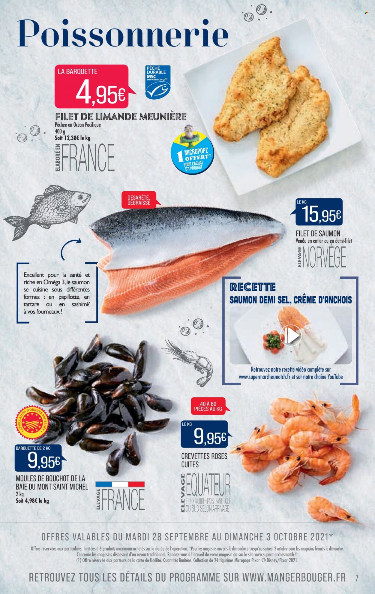 Catalogue Supermarché Match - 28/09/2021 - 03/10/2021. Page 7