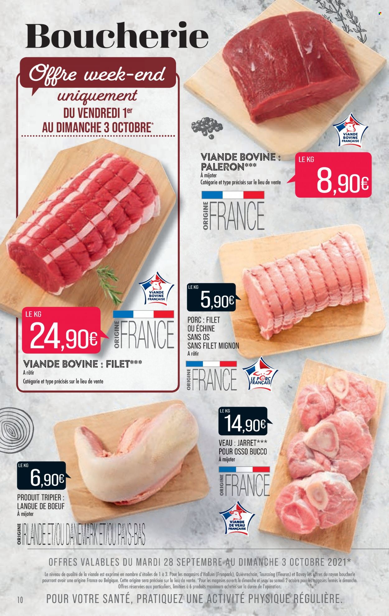 Catalogue Supermarché Match - 28/09/2021 - 03/10/2021. Page 10