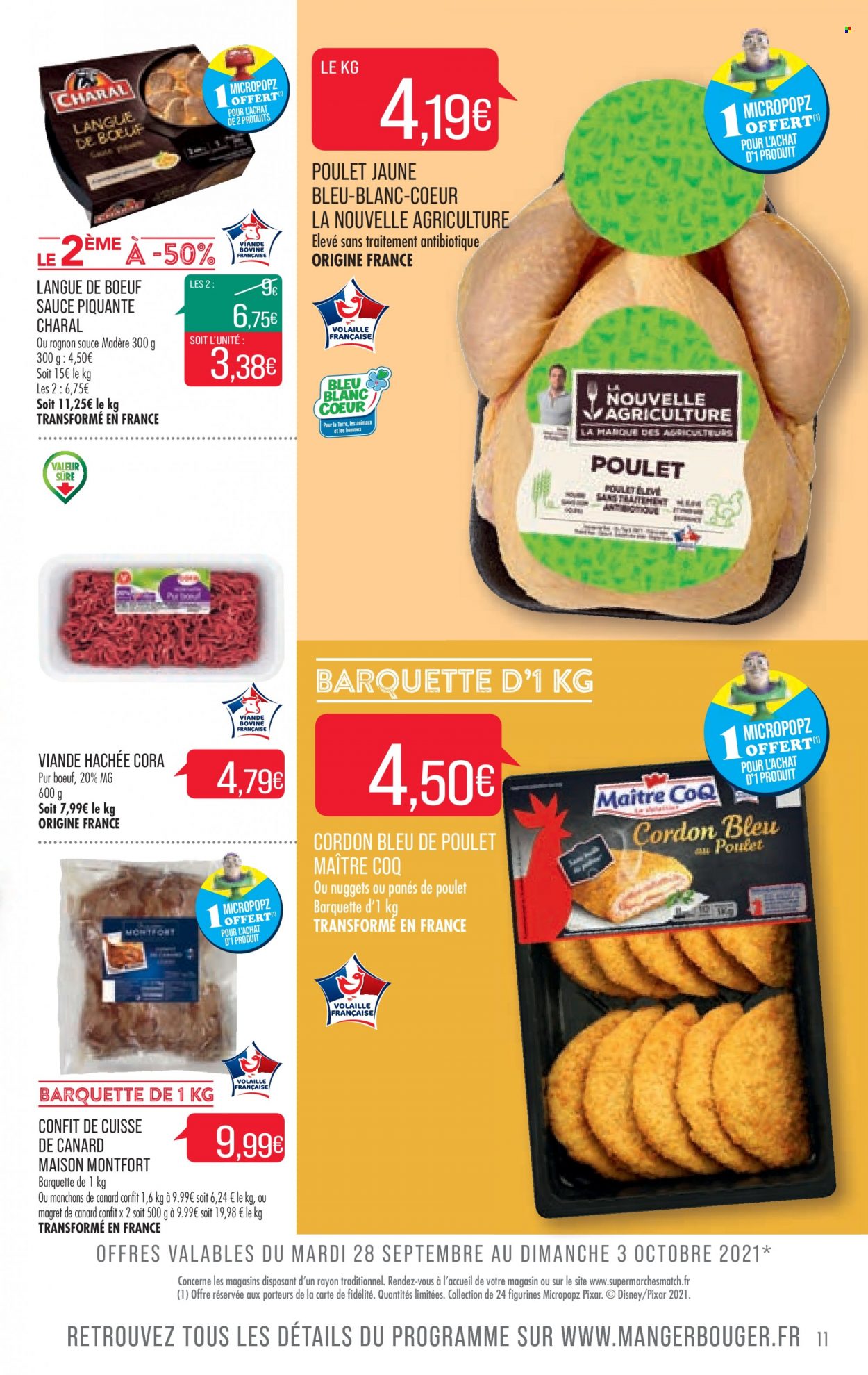 Catalogue Supermarché Match - 28/09/2021 - 03/10/2021. Page 11