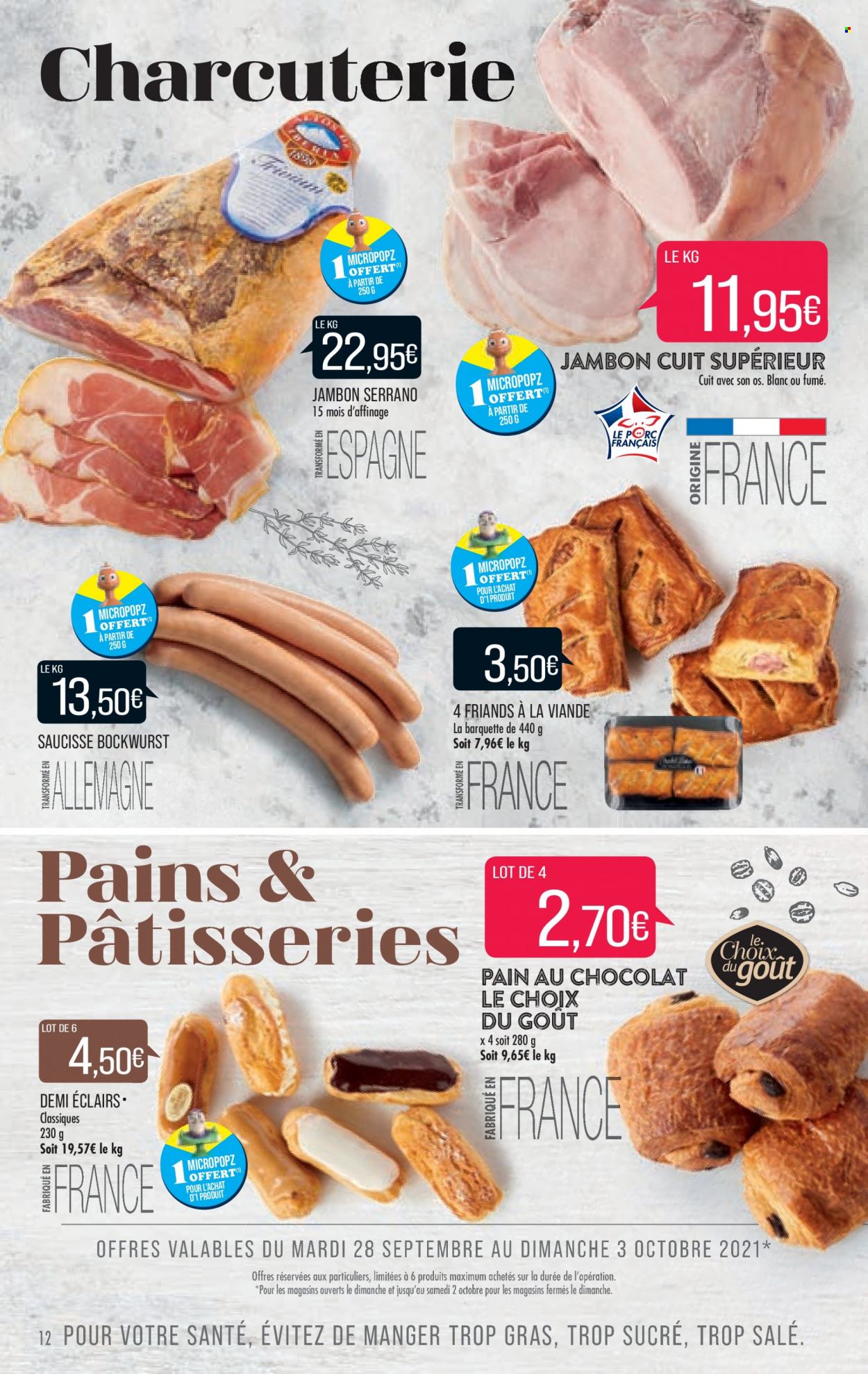Catalogue Supermarché Match - 28/09/2021 - 03/10/2021. Page 12
