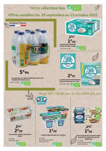 Catalogue Auchan - 29/09/2021 - 12/10/2021.