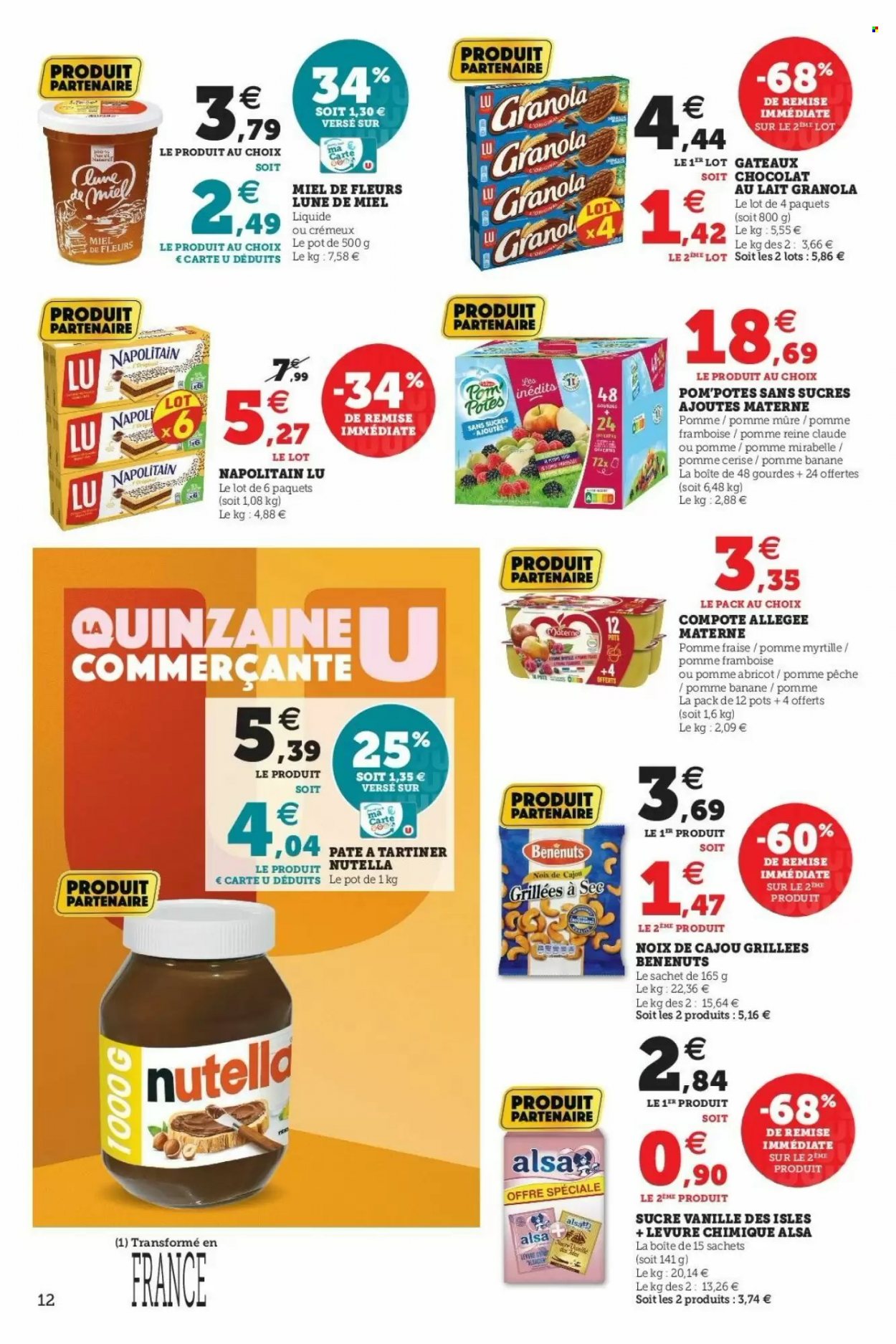 Catalogue SUPER U - 28/09/2021 - 09/10/2021. Page 12
