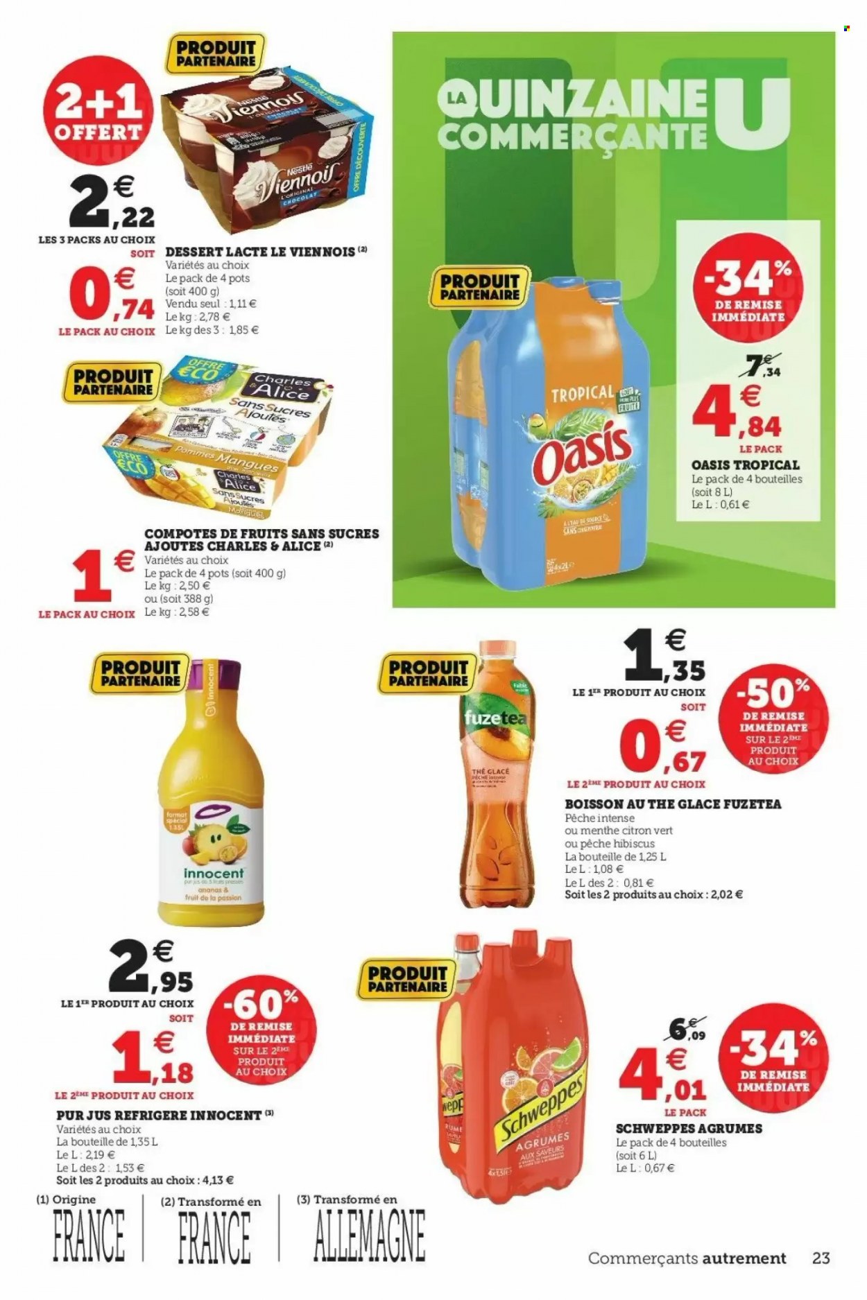 Catalogue SUPER U - 28/09/2021 - 09/10/2021. Page 23