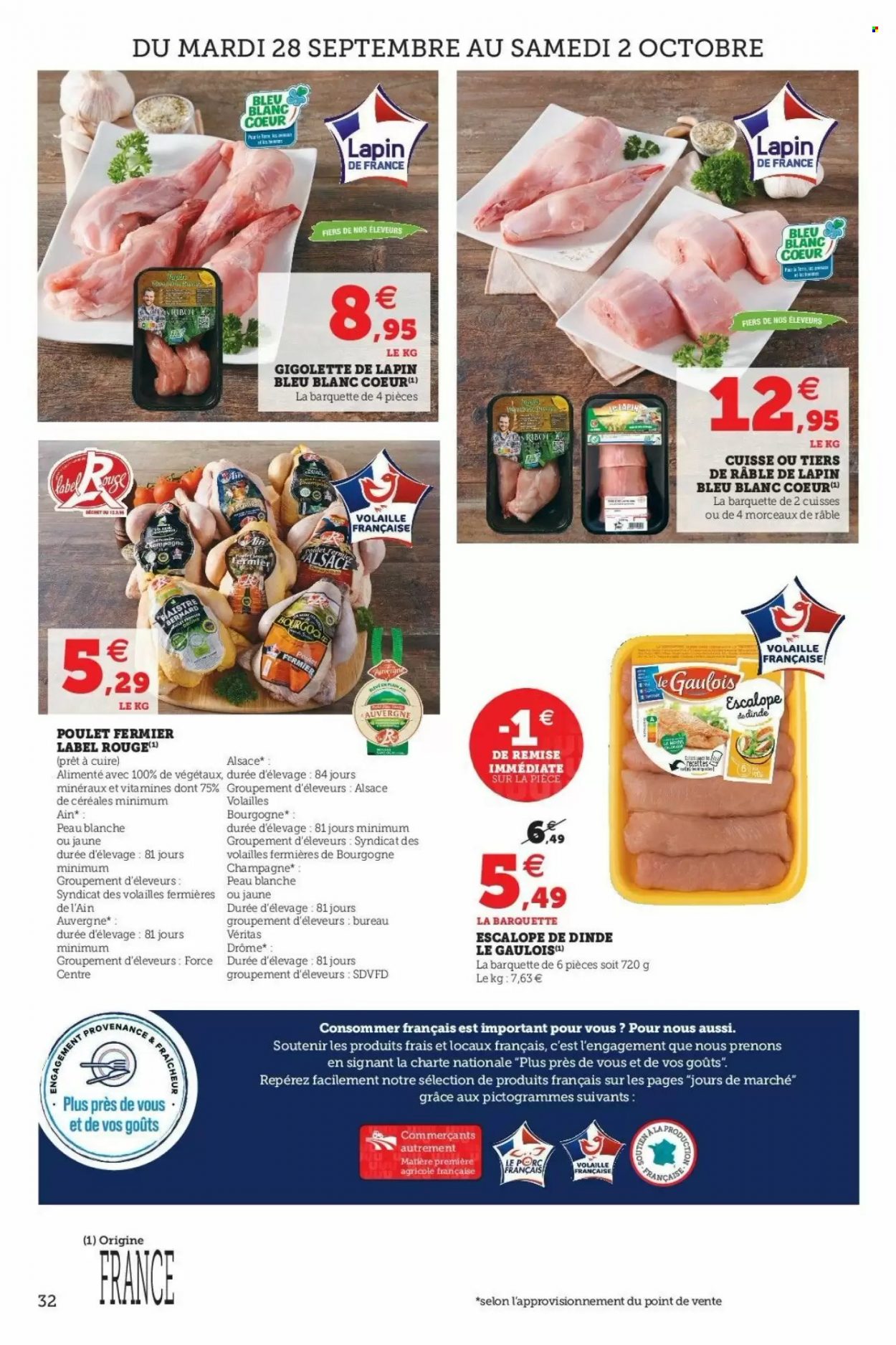 Catalogue SUPER U - 28/09/2021 - 09/10/2021. Page 32