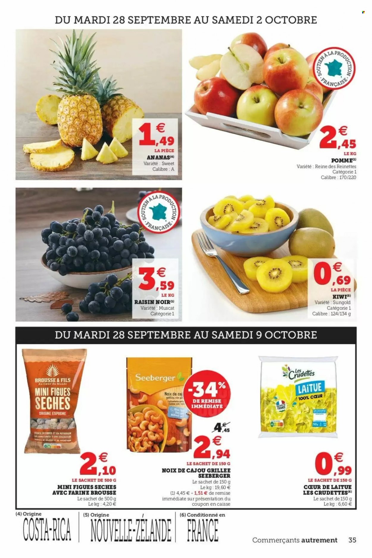 Catalogue SUPER U - 28/09/2021 - 09/10/2021. Page 35