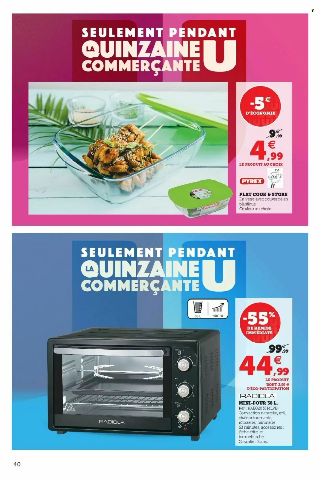 Catalogue SUPER U - 28/09/2021 - 09/10/2021. Page 40