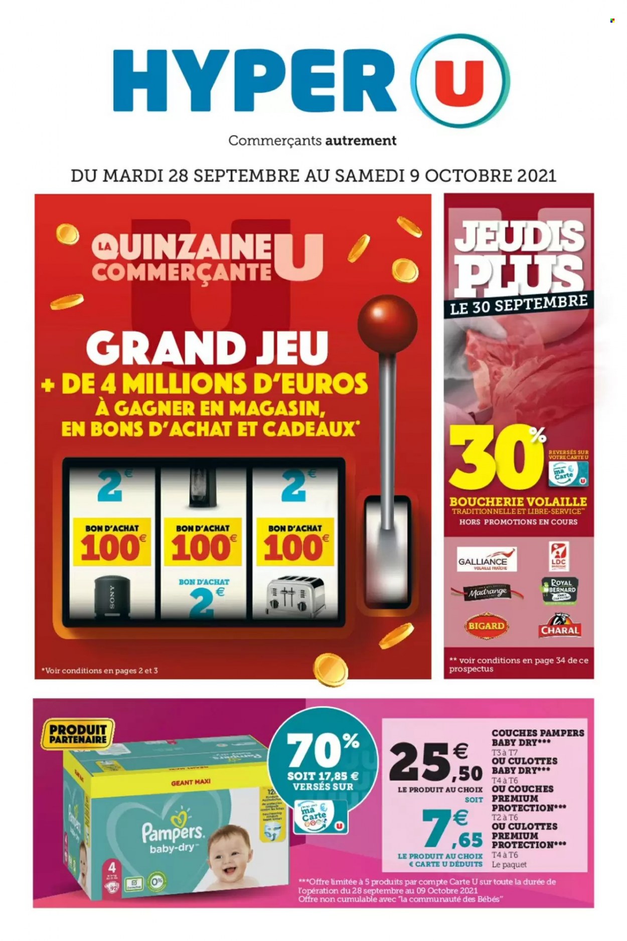 Catalogue HYPER U - 28/09/2021 - 09/10/2021. Page 1