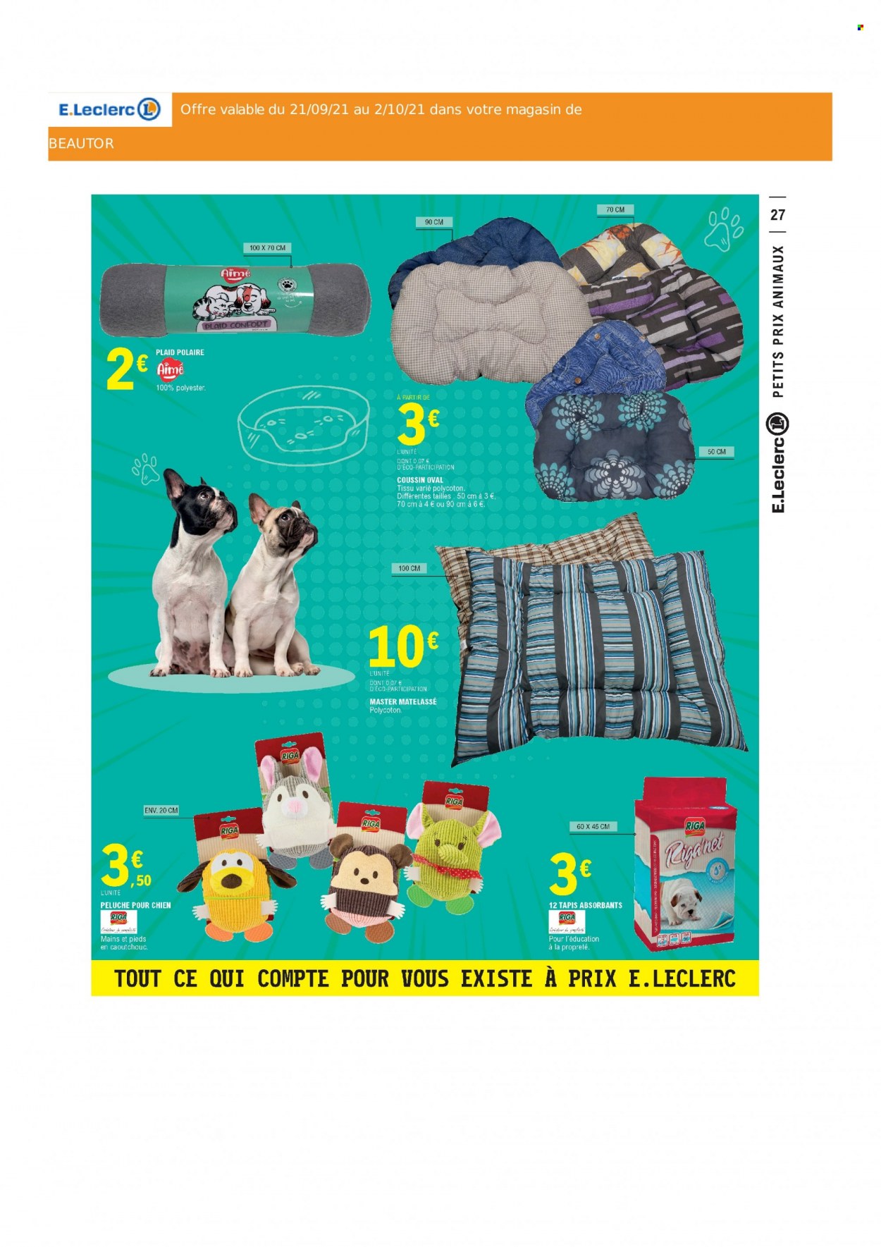 Catalogue E.Leclerc - 21/09/2021 - 02/10/2021. Page 27