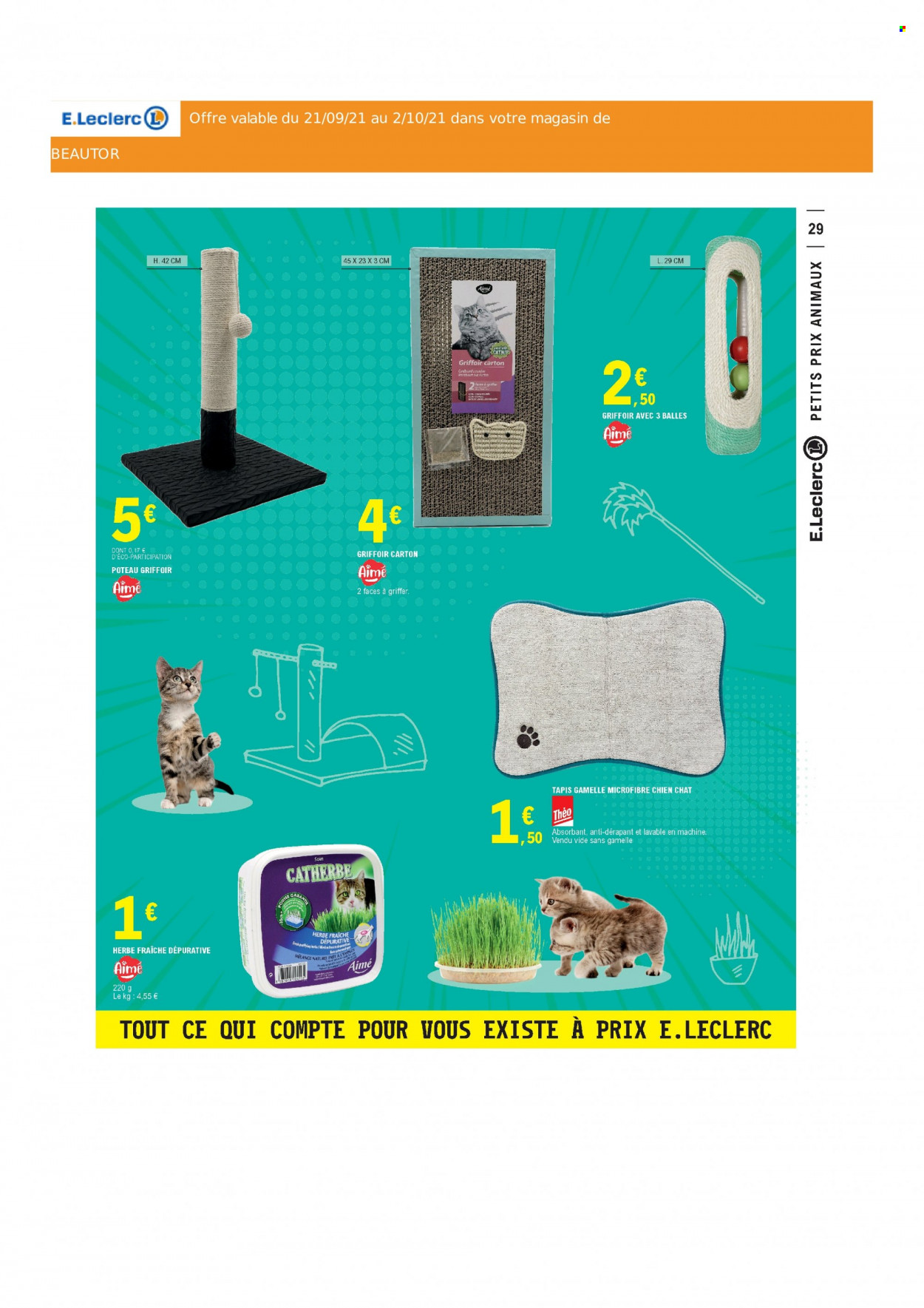 Catalogue E.Leclerc - 21/09/2021 - 02/10/2021. Page 29
