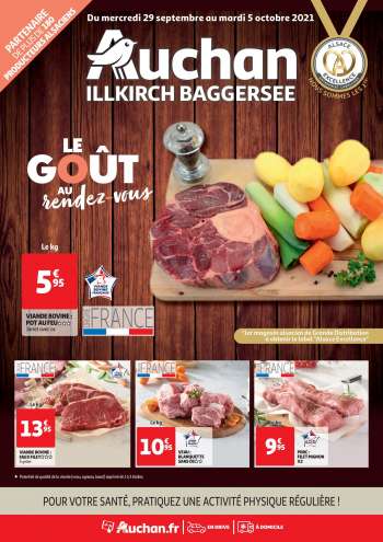 Catalogue Auchan - 29/09/2021 - 05/10/2021.