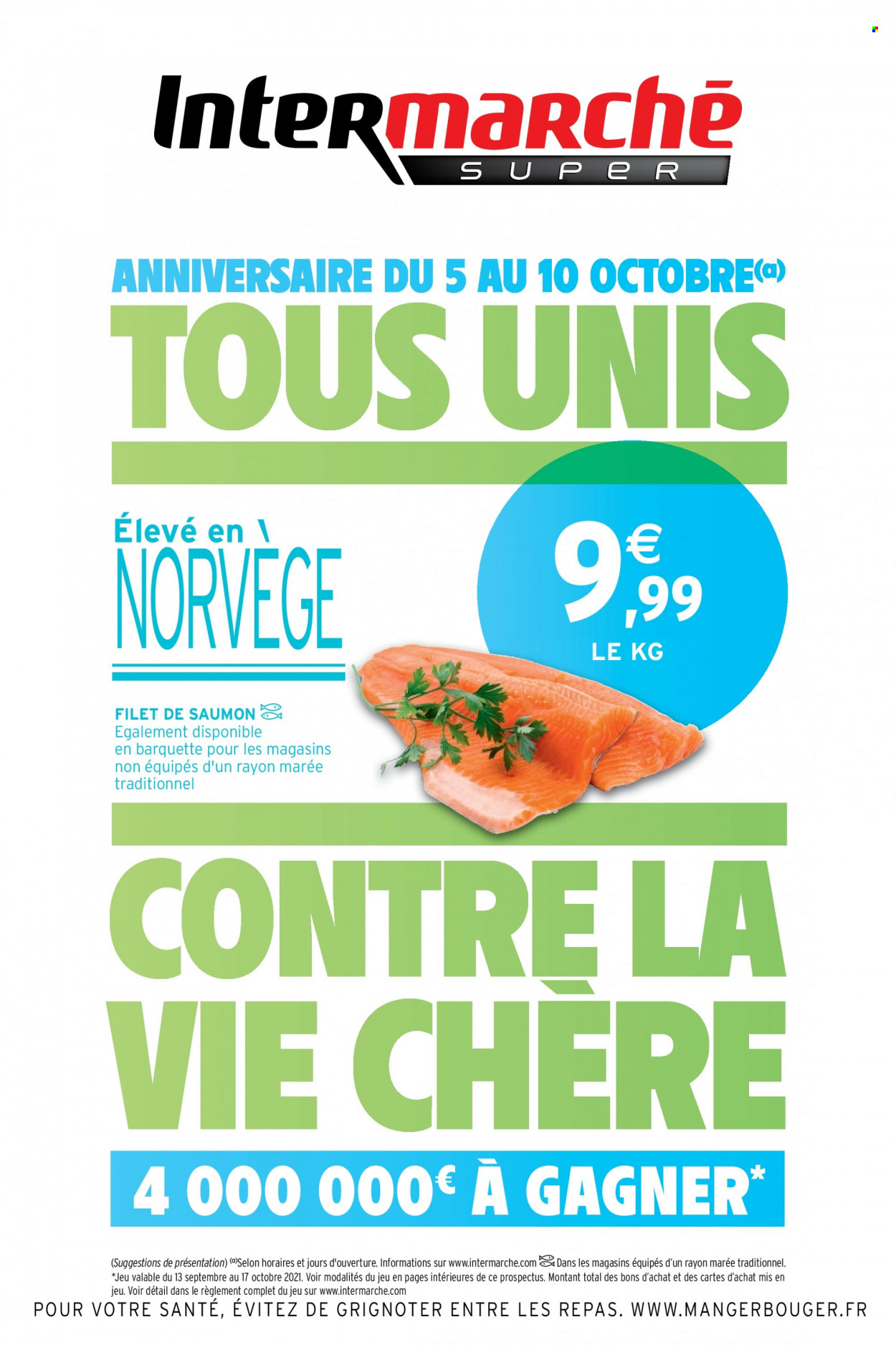 Catalogue Intermarché Super - 05/10/2021 - 10/10/2021. Page 1