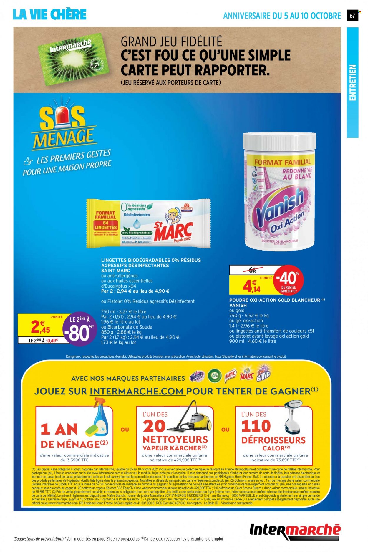 Catalogue Intermarché Super - 05/10/2021 - 10/10/2021. Page 67