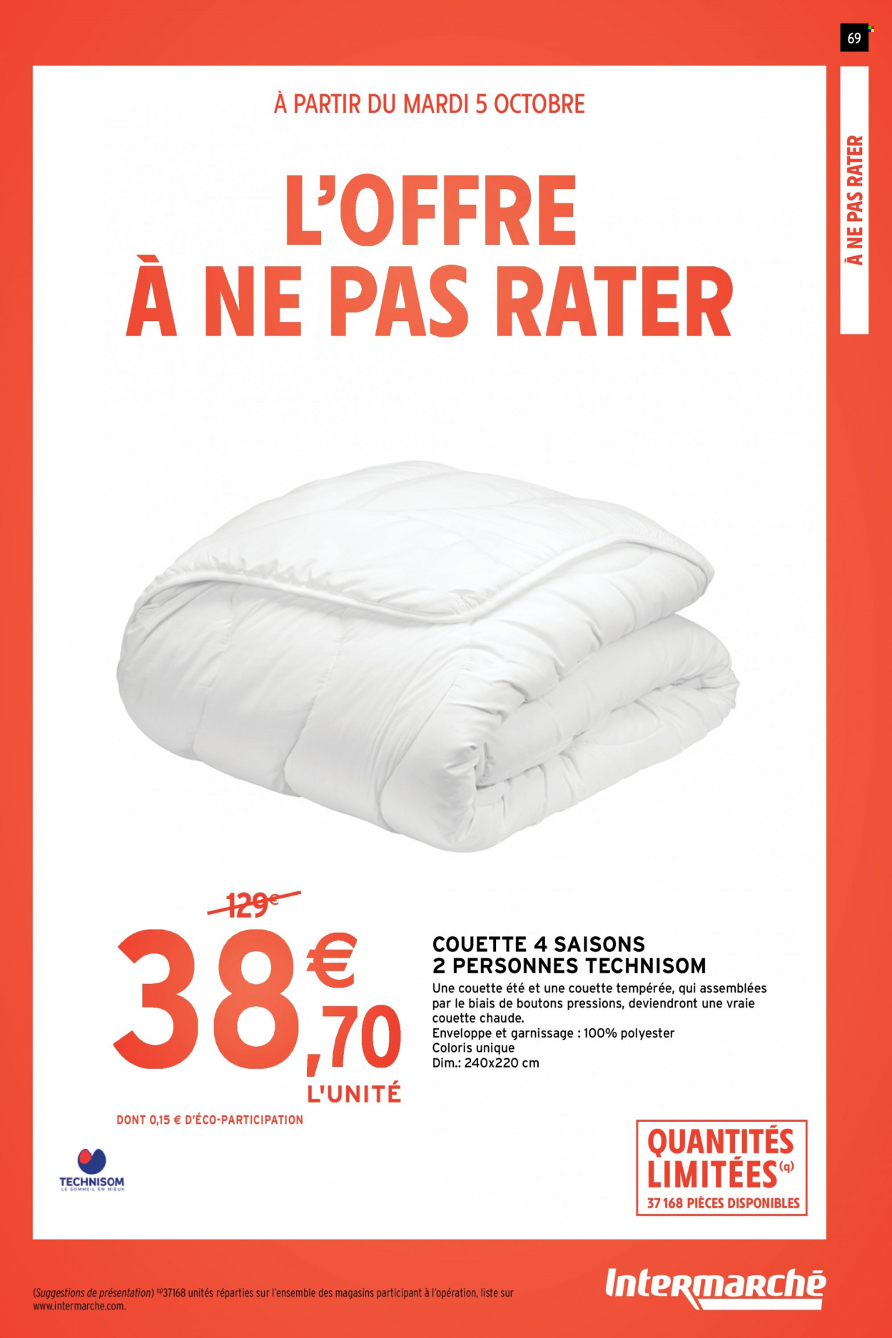 Catalogue Intermarché Super - 05/10/2021 - 10/10/2021. Page 69