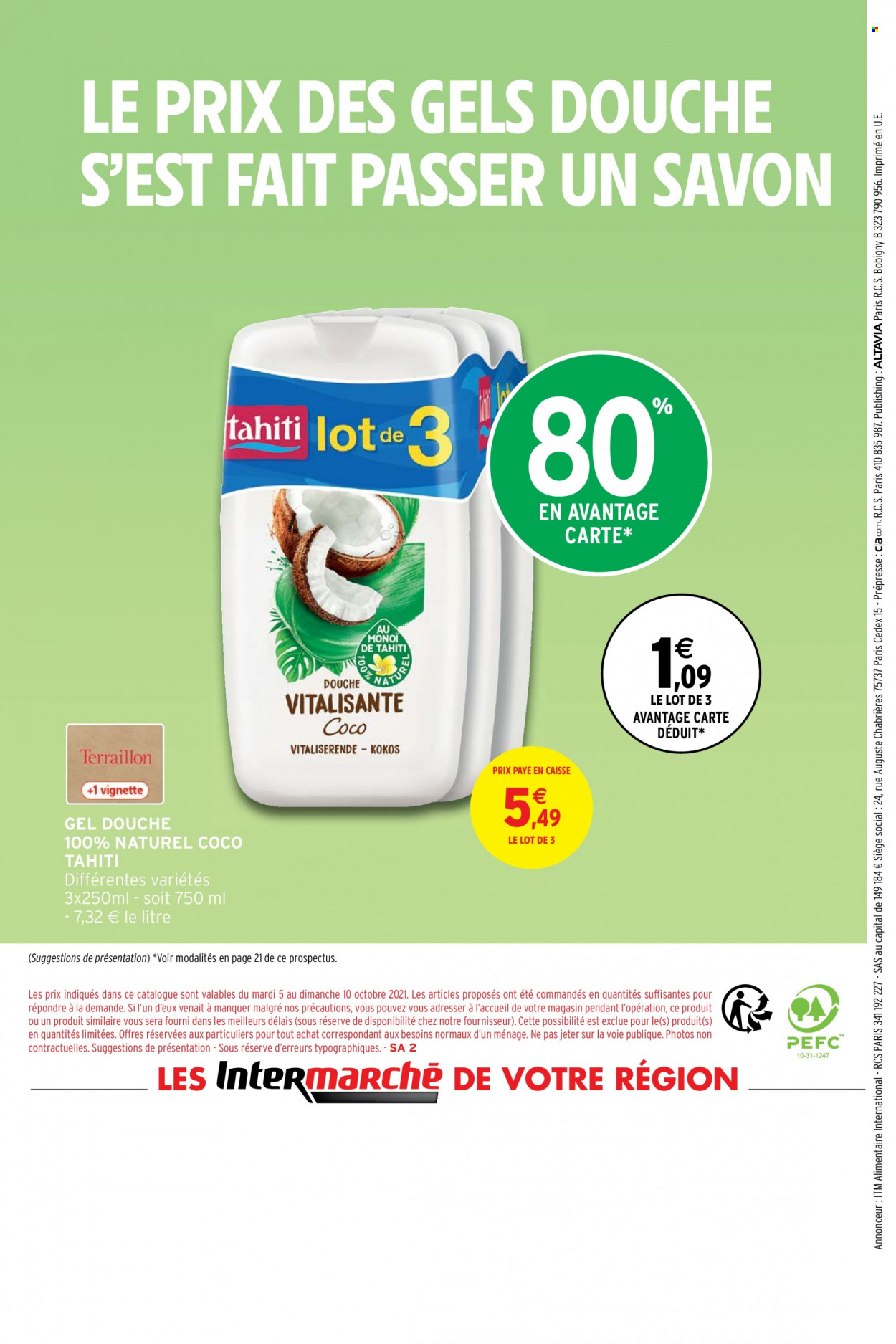 Catalogue Intermarché Super - 05/10/2021 - 10/10/2021. Page 76
