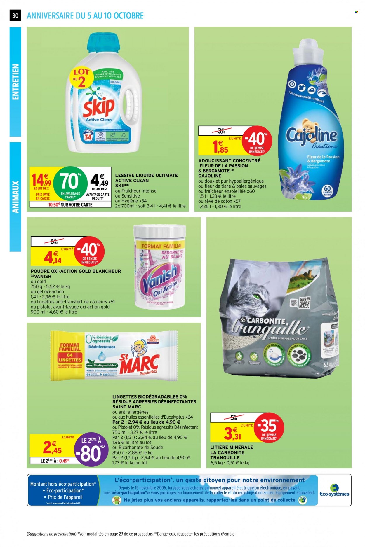 Catalogue Intermarché Contact - 05/10/2021 - 10/10/2021. Page 30