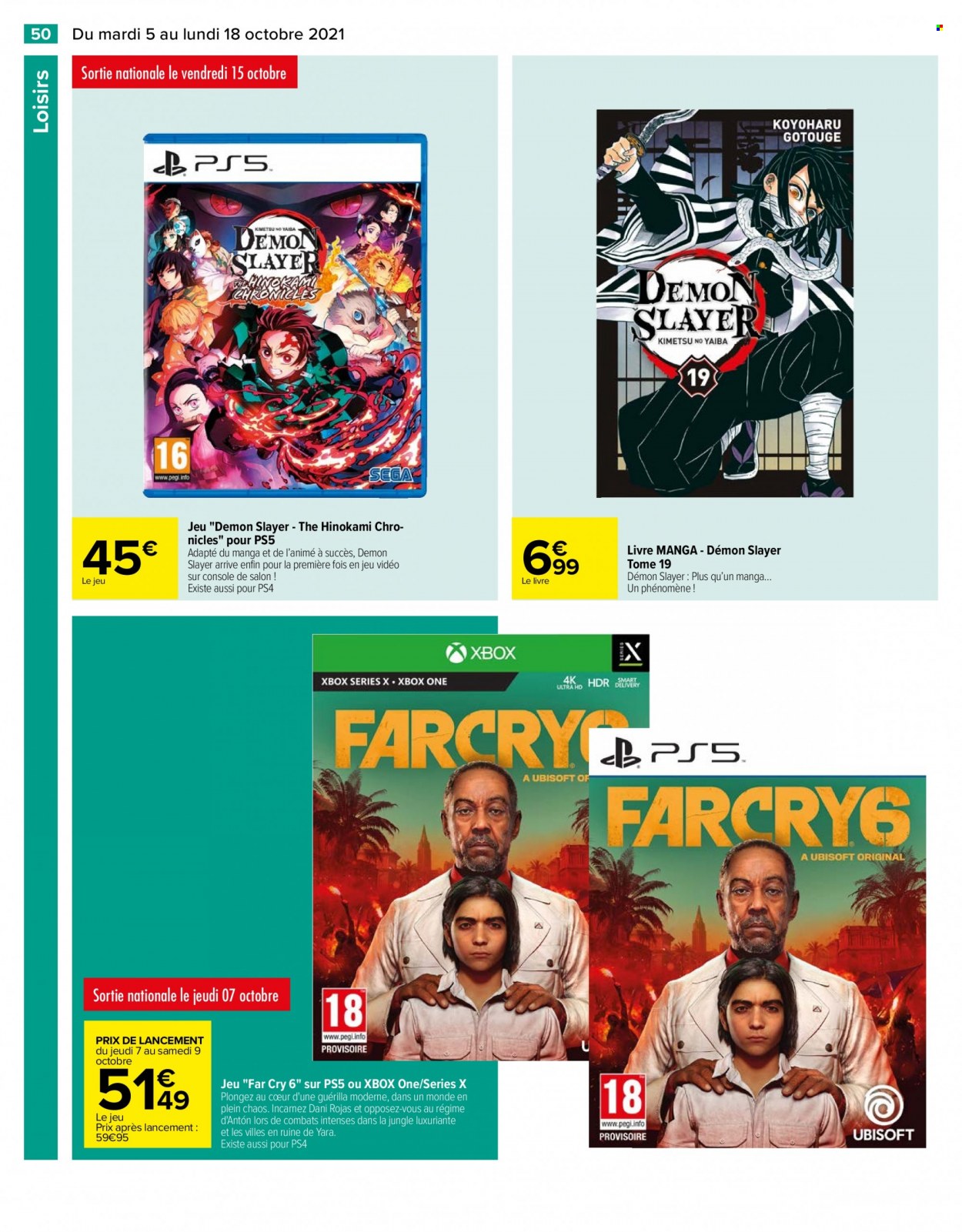 Catalogue Carrefour Hypermarchés - 05/10/2021 - 18/10/2021. Page 50