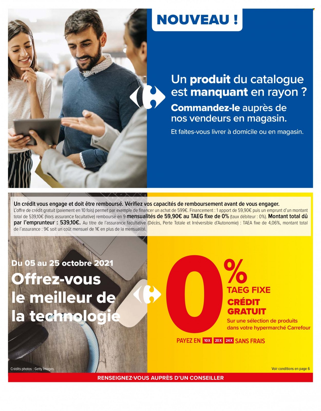 Catalogue Carrefour Hypermarchés - 05/10/2021 - 25/10/2021. Page 2