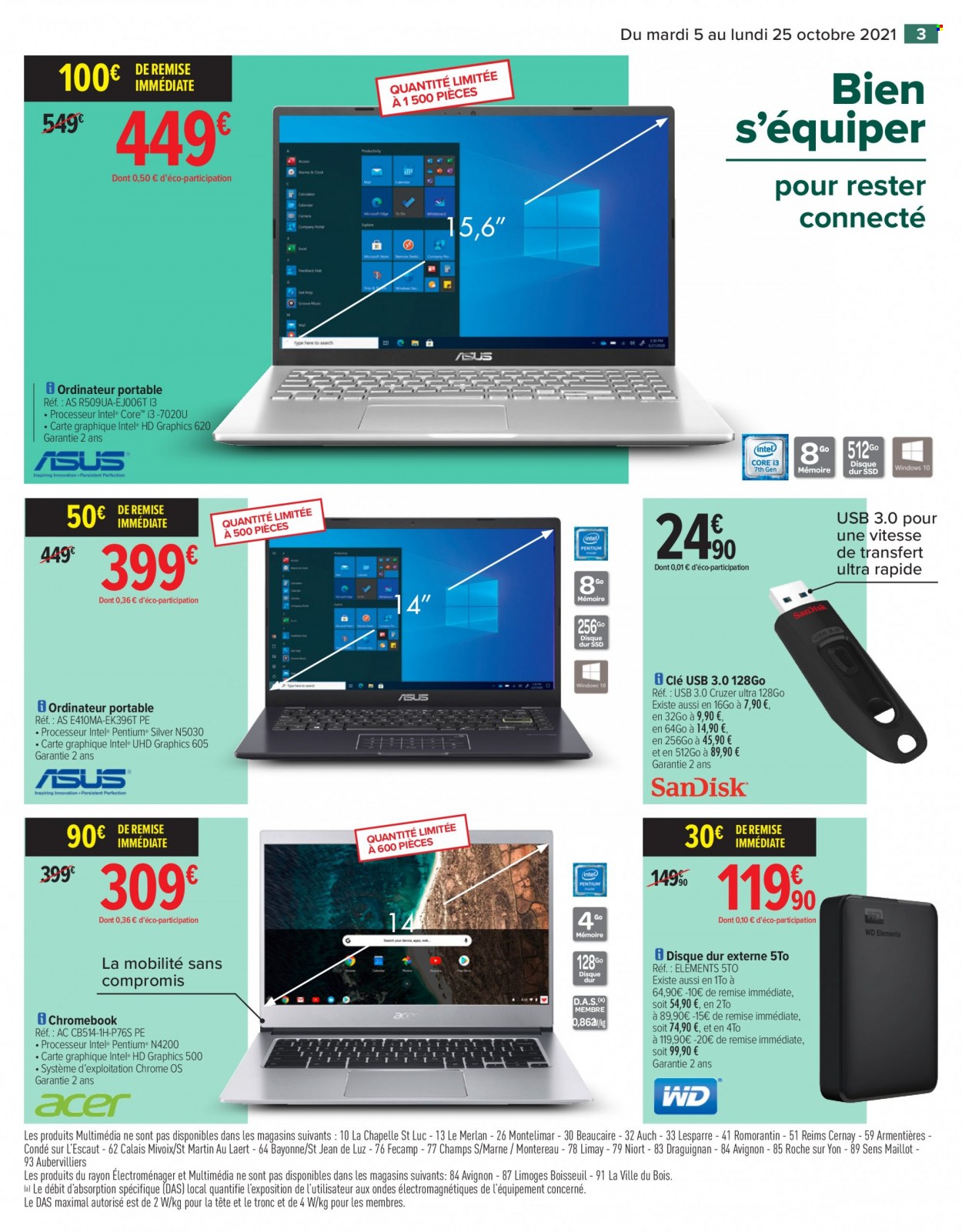 Catalogue Carrefour Hypermarchés - 05/10/2021 - 25/10/2021. Page 3