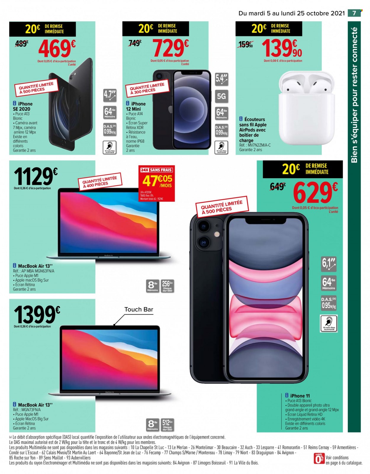 Catalogue Carrefour Hypermarchés - 05/10/2021 - 25/10/2021. Page 7