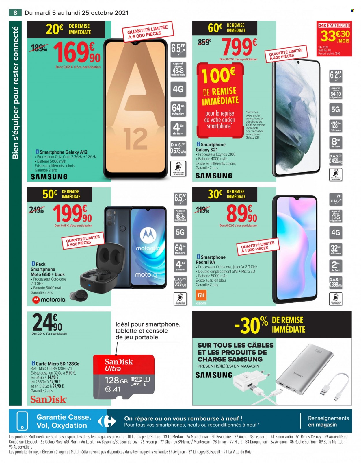 Catalogue Carrefour Hypermarchés - 05/10/2021 - 25/10/2021. Page 8
