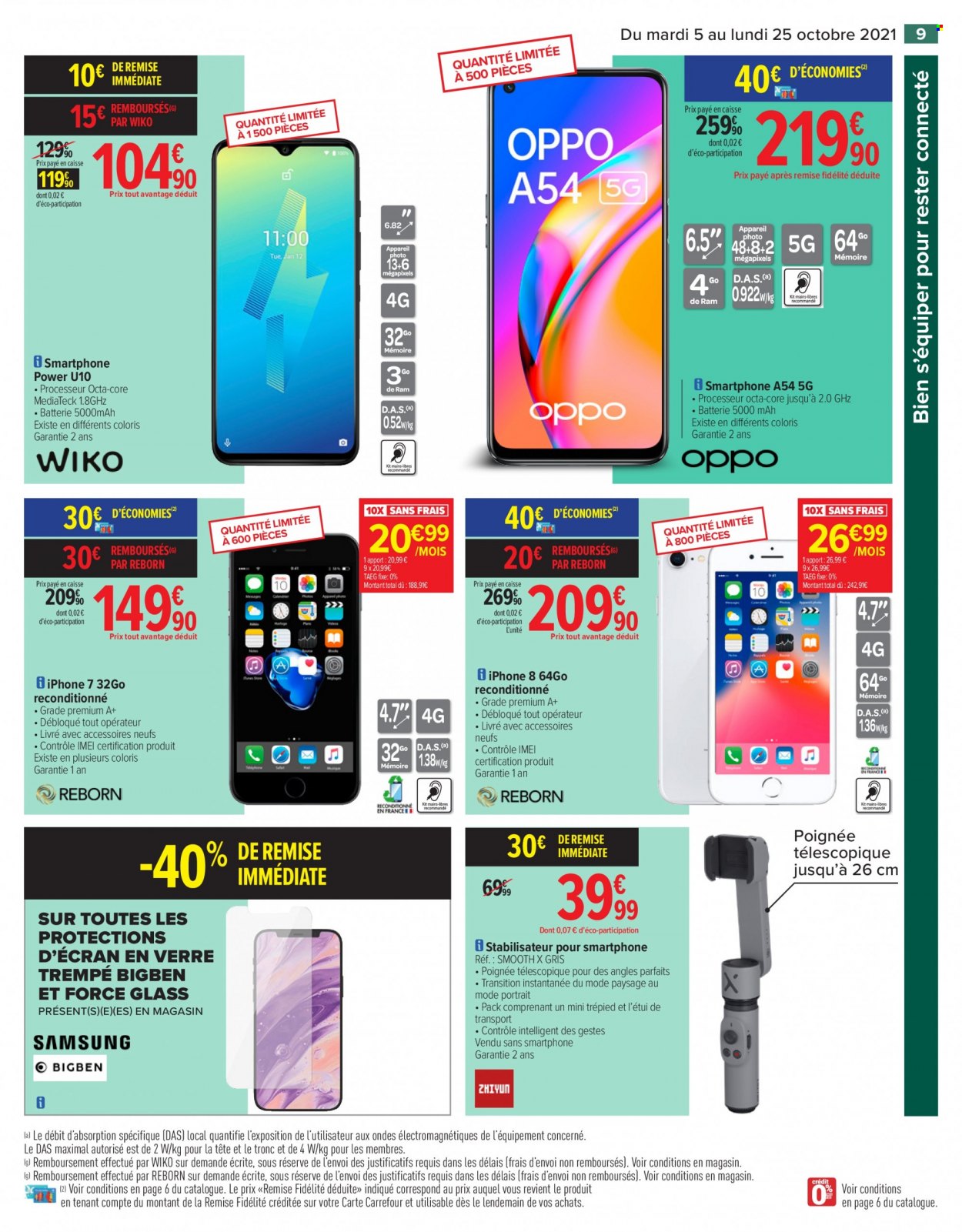 Catalogue Carrefour Hypermarchés - 05/10/2021 - 25/10/2021. Page 9