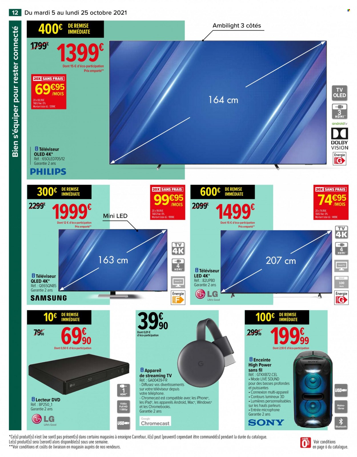 Catalogue Carrefour Hypermarchés - 05/10/2021 - 25/10/2021. Page 12