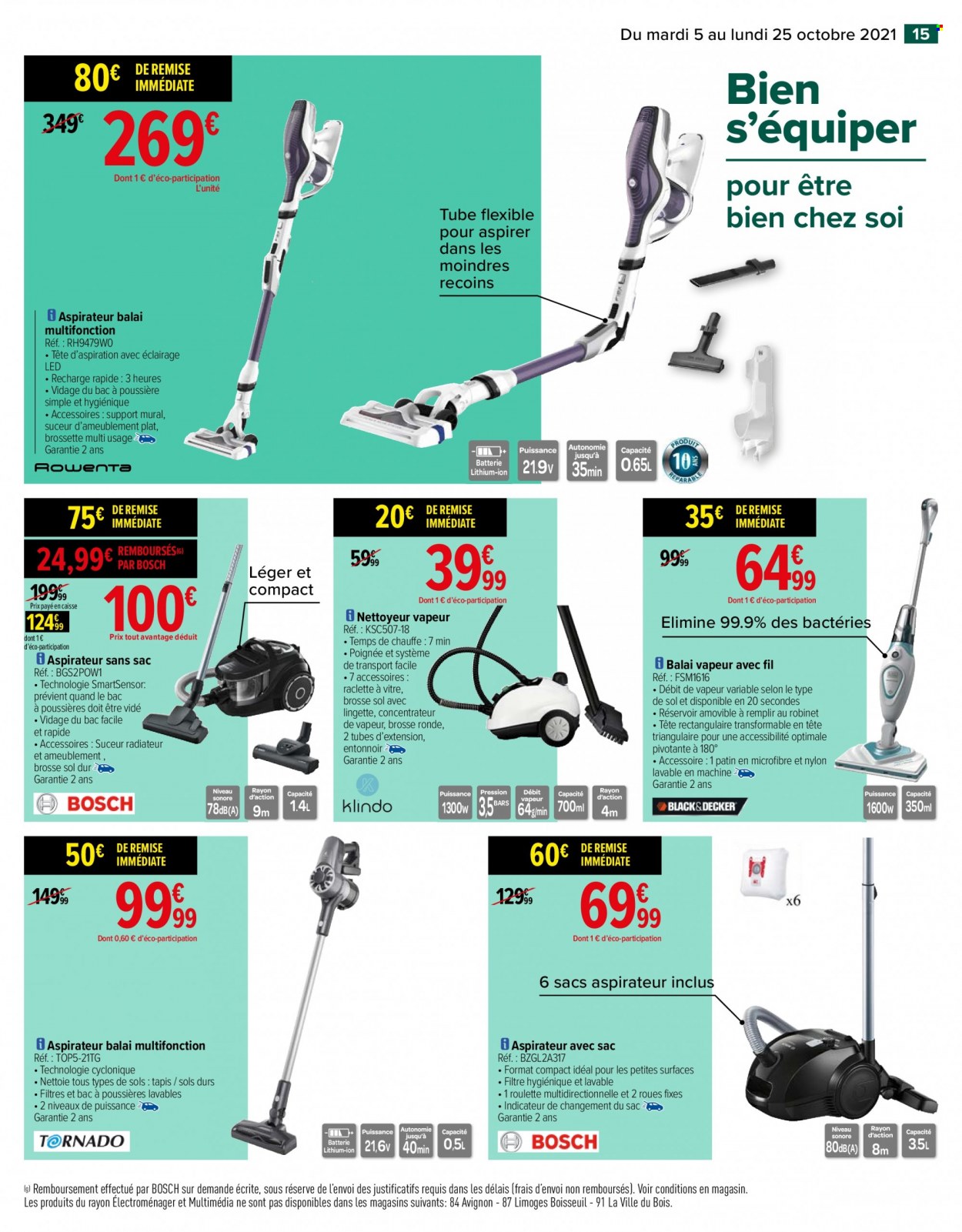 Catalogue Carrefour Hypermarchés - 05/10/2021 - 25/10/2021. Page 15