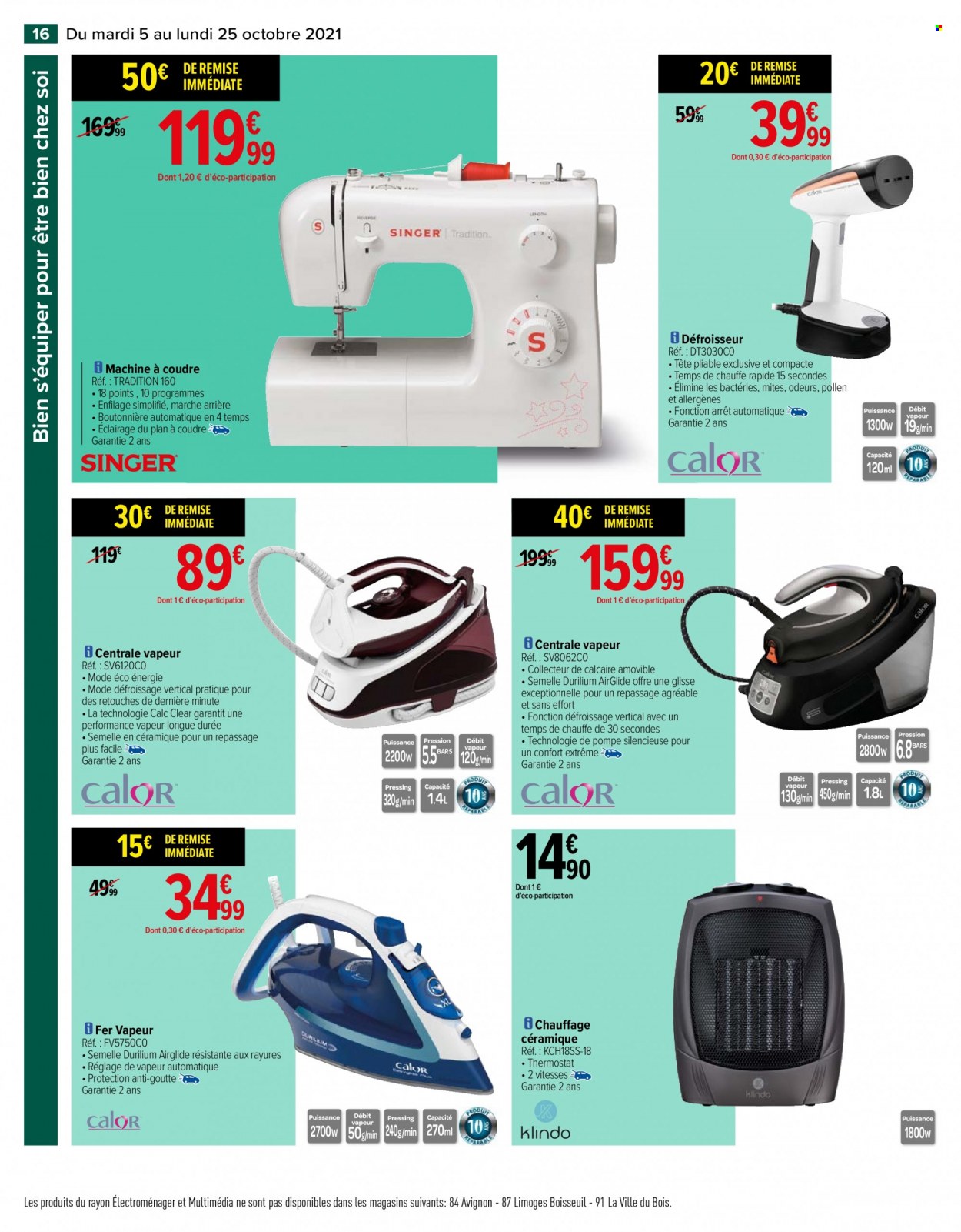 Catalogue Carrefour Hypermarchés - 05/10/2021 - 25/10/2021. Page 16