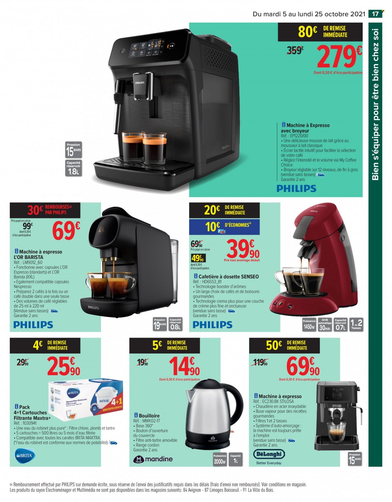 Catalogue Carrefour Hypermarchés - 05/10/2021 - 25/10/2021. Page 17