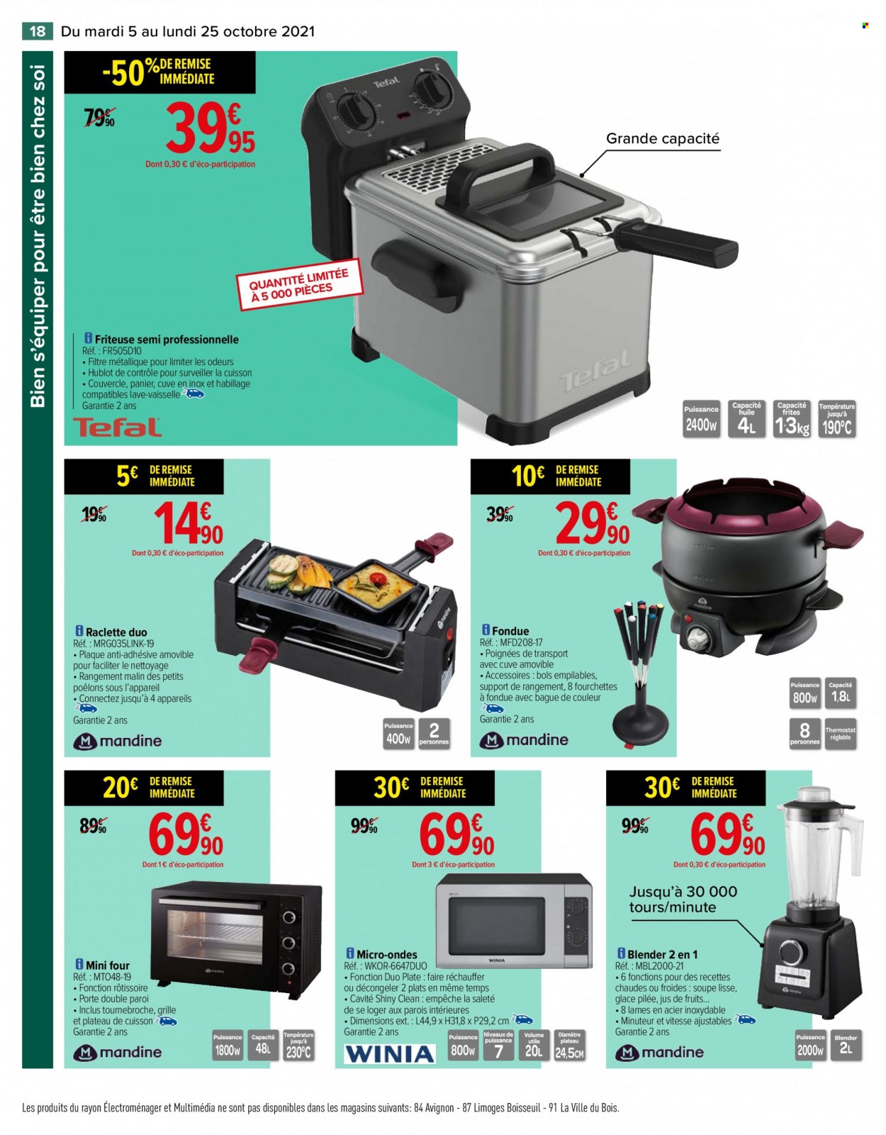 Catalogue Carrefour Hypermarchés - 05/10/2021 - 25/10/2021. Page 18