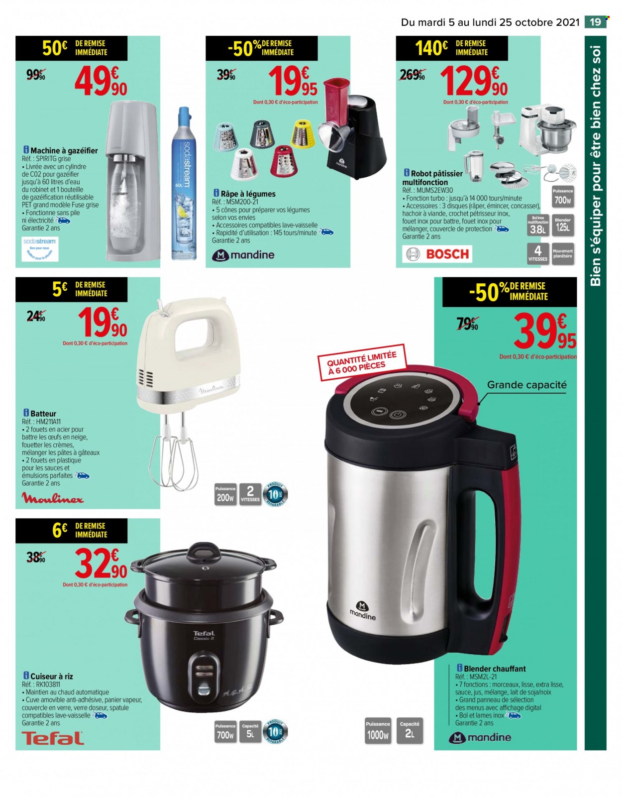 Catalogue Carrefour Hypermarchés - 05/10/2021 - 25/10/2021. Page 19