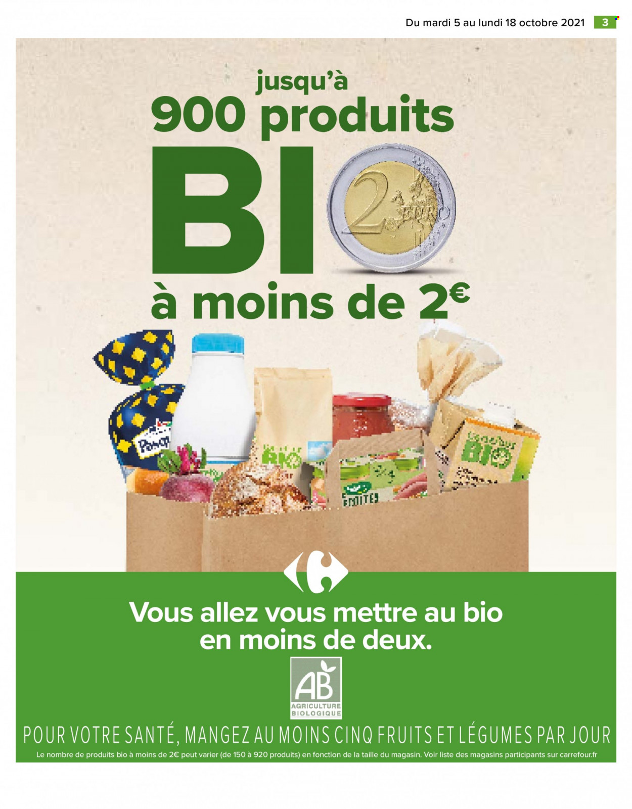 Catalogue Carrefour Hypermarchés - 05/10/2021 - 18/10/2021. Page 3