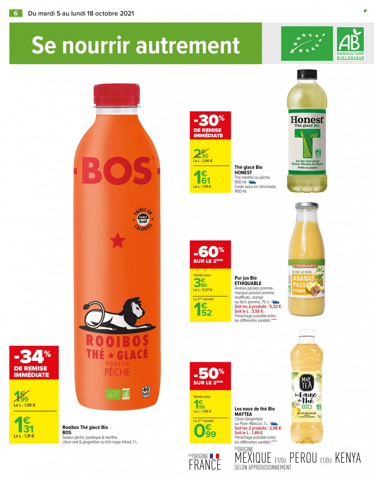 Catalogue Carrefour Hypermarchés - 05/10/2021 - 18/10/2021. Page 6