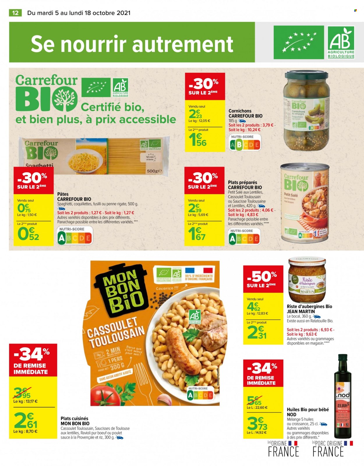 Catalogue Carrefour Hypermarchés - 05/10/2021 - 18/10/2021. Page 12