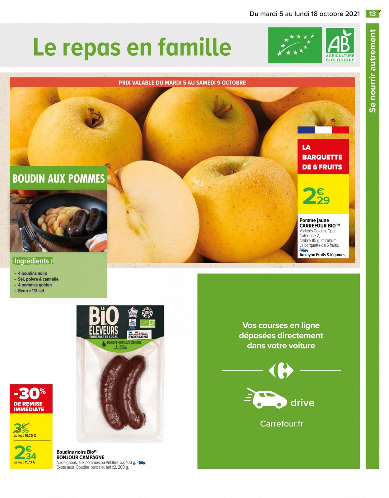 Catalogue Carrefour Hypermarchés - 05/10/2021 - 18/10/2021. Page 13