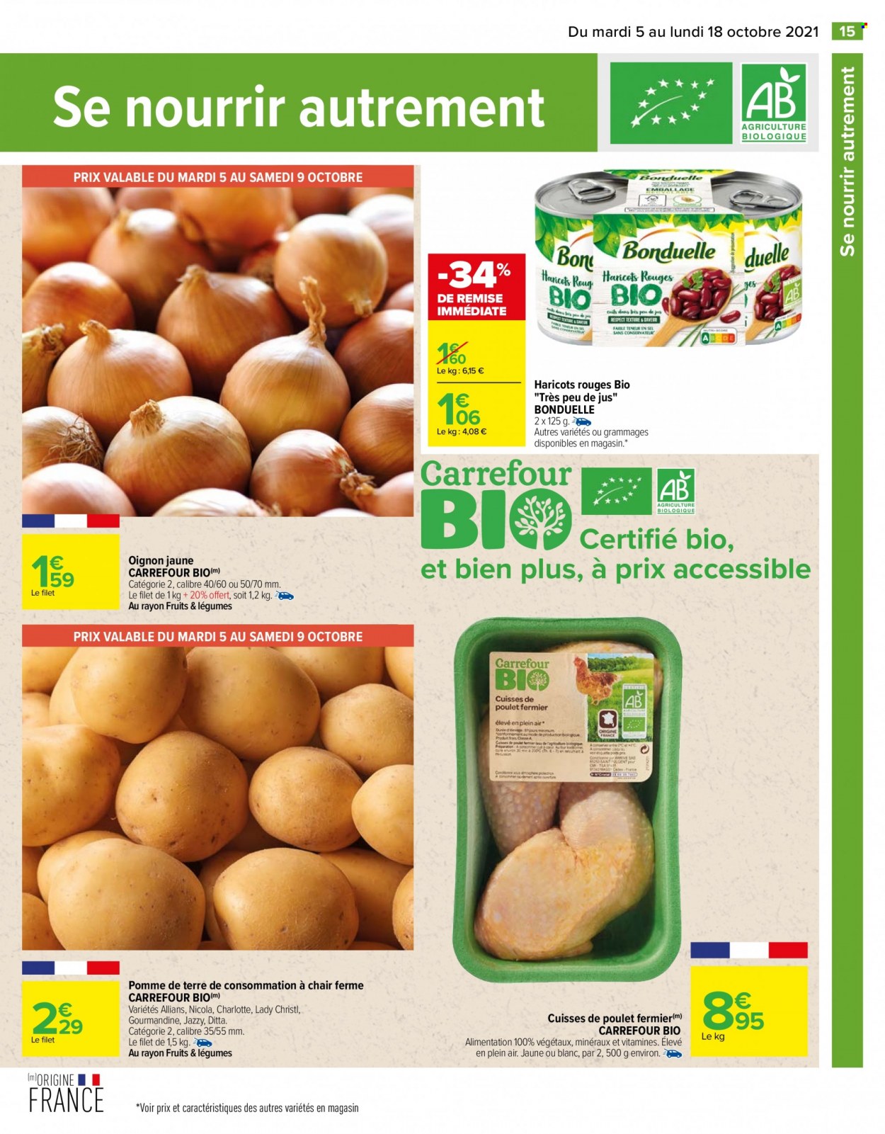 Catalogue Carrefour Hypermarchés - 05/10/2021 - 18/10/2021. Page 15