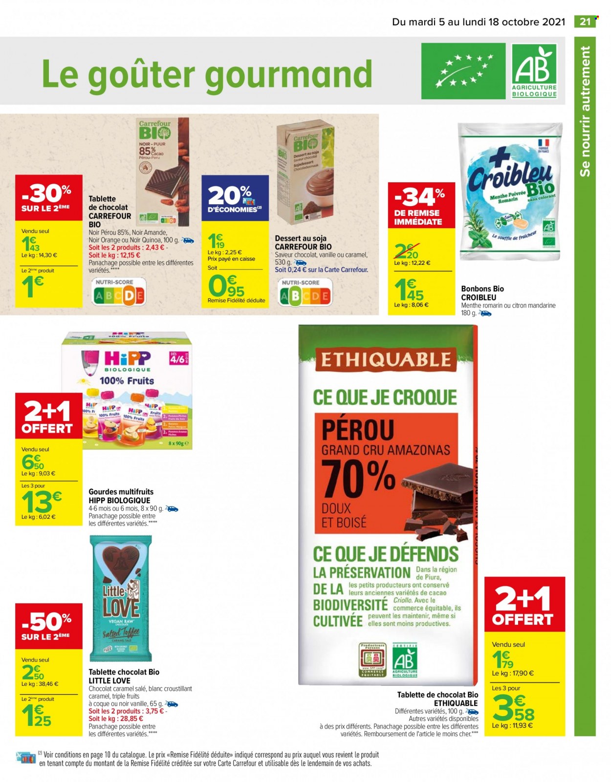 Catalogue Carrefour Hypermarchés - 05/10/2021 - 18/10/2021. Page 21