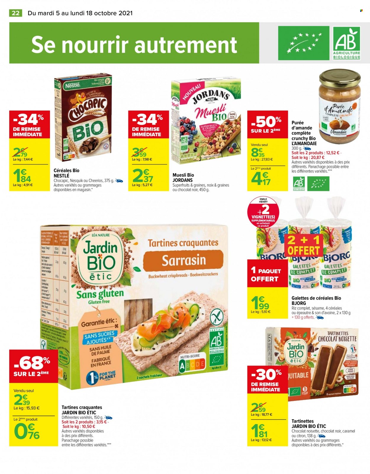 Catalogue Carrefour Hypermarchés - 05/10/2021 - 18/10/2021. Page 22