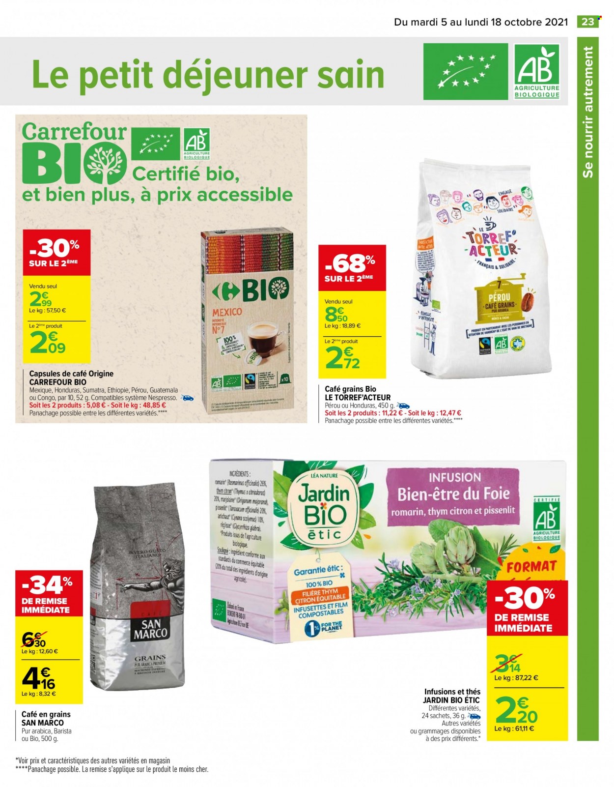 Catalogue Carrefour Hypermarchés - 05/10/2021 - 18/10/2021. Page 23