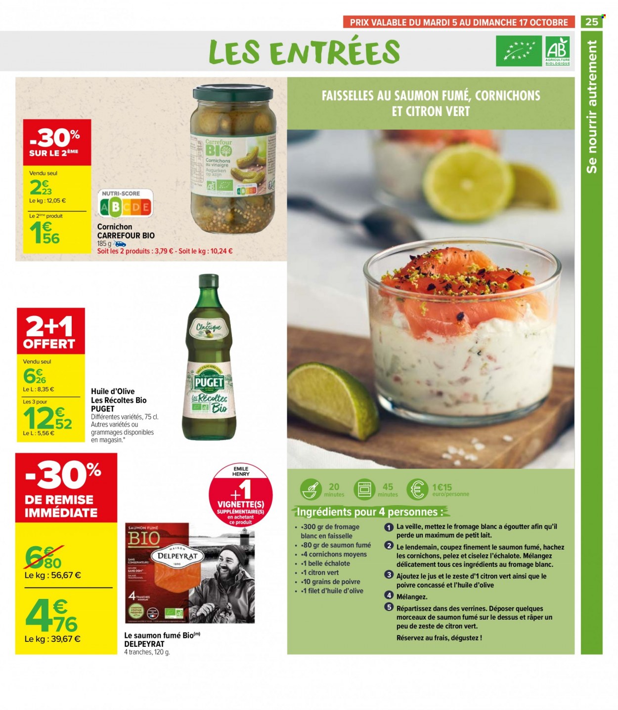 thumbnail - Catalogue Carrefour Market - 05/10/2021 - 10/10/2021 - Produits soldés - lait. Page 25.