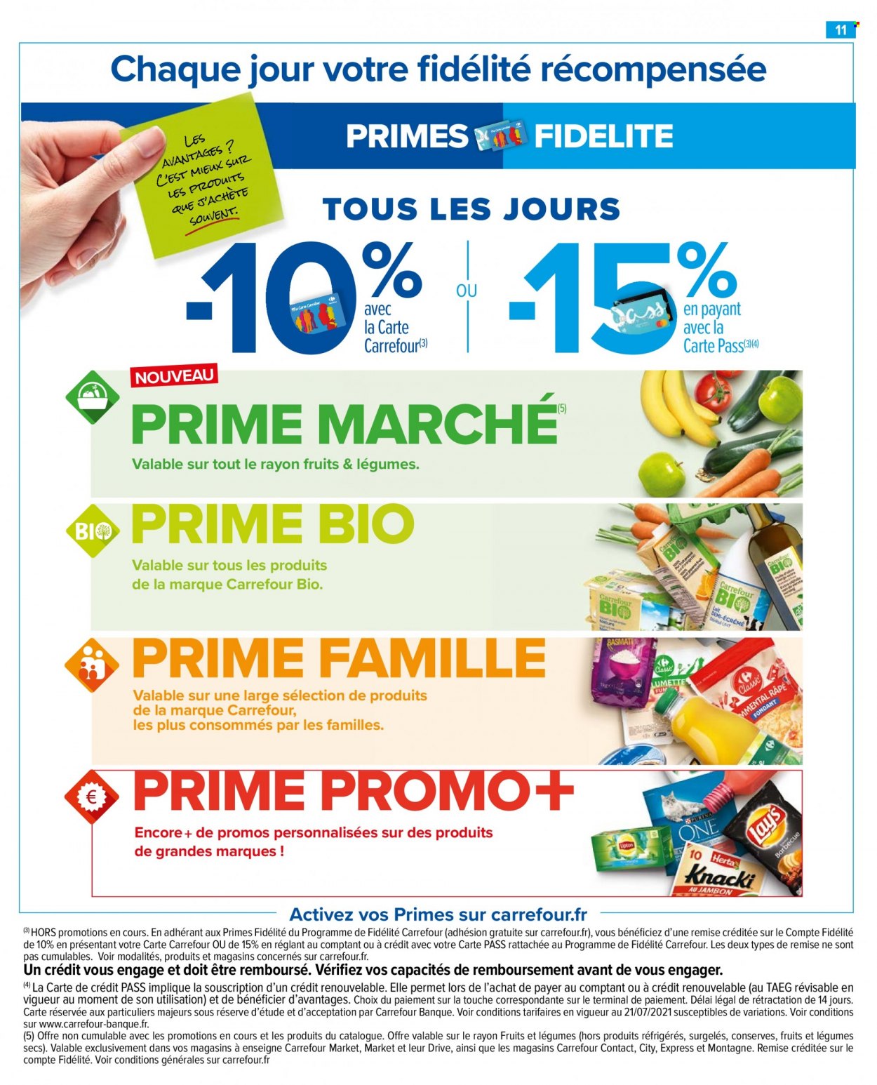 Catalogue Carrefour Market - 05/10/2021 - 10/10/2021. Page 11