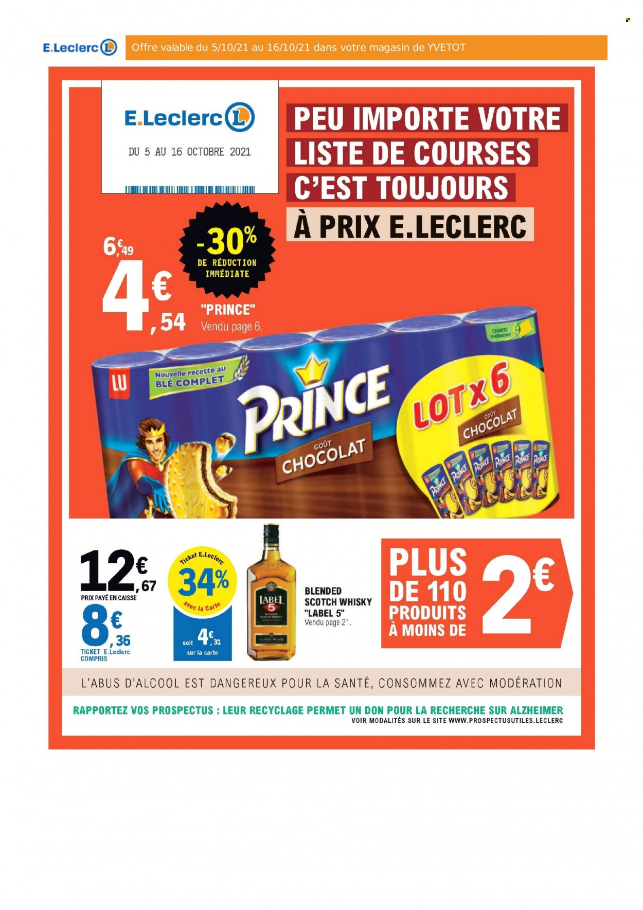 Catalogue E.Leclerc. Page 1